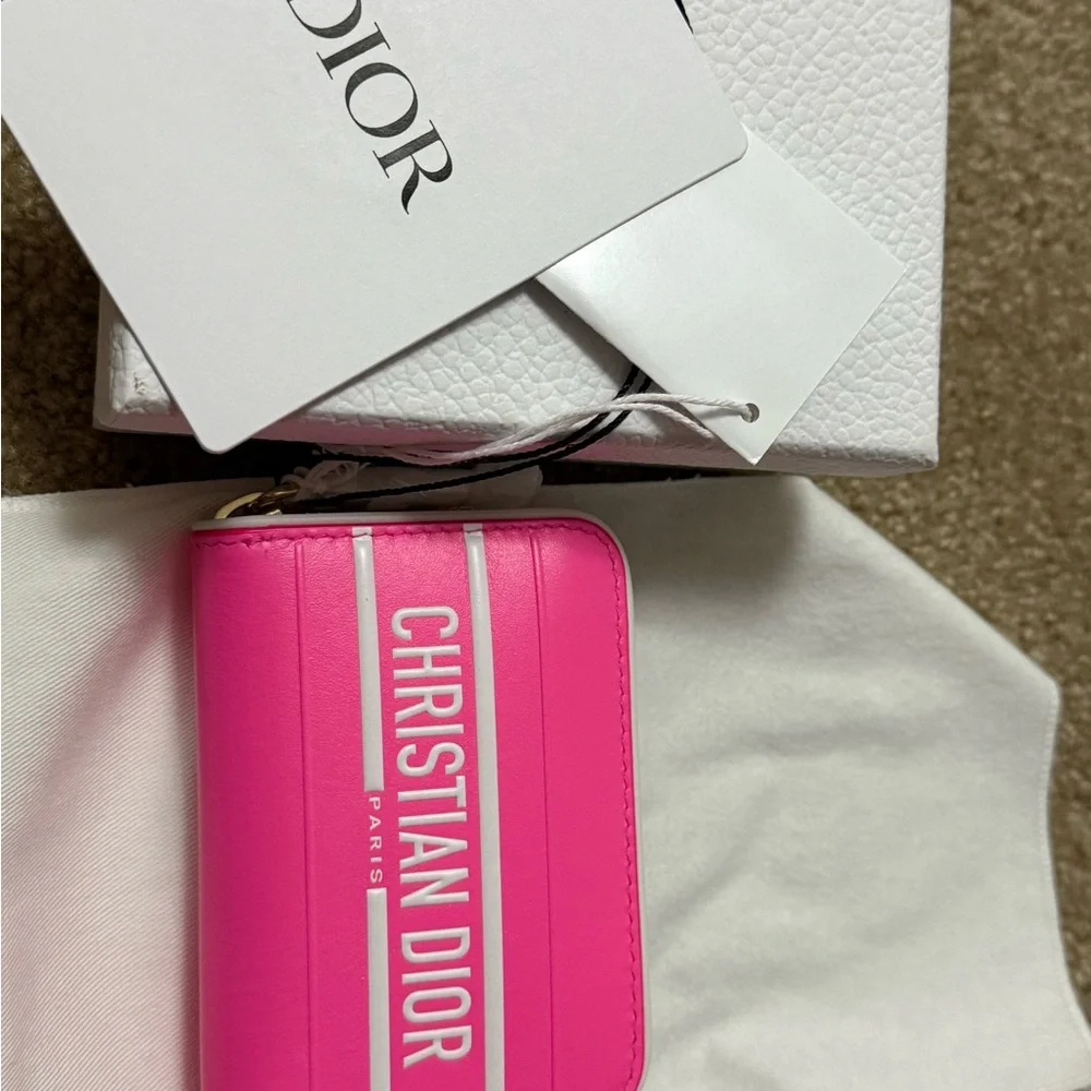 Dior Vibrant Pink Women's Wallet